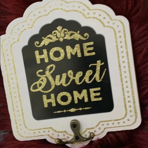 Home sweet home decor key holder  wall hook - Picture 1 of 10